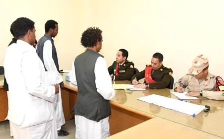 القوات المسلحة ترسل لجاناً لإنهاء إجراءات التجنيد في مطروح صور وفيديوهات توثق الأحداث