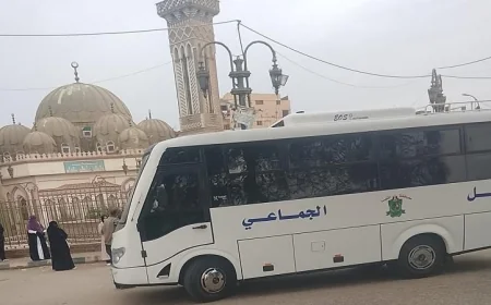 محافظ المنيا يعزز خدمات النقل بأتوبيسات جديدة لأهالي بني مزار ومطاي