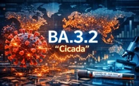 مركز السيطرة على الأمراض يكتشف سلالة جديدة من كوفيد-19 تحت اسم BA.3.2 سيكادا