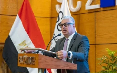 جمال الدين يؤكد أهمية استثمار قناة السويس في تطوير رأس المال البشري