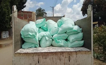 ضبط 7 أطنان من الدقيق المدعم في حملات تموينية تعزز الأمن الغذائي