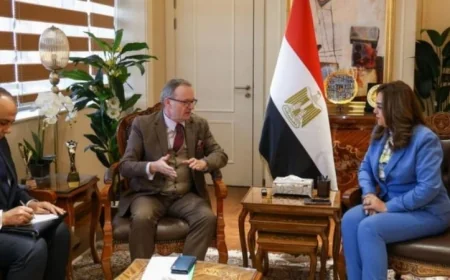 وزيرة التنمية المحلية والبيئة تبحث سبل تعزيز التعاون مع سفير التشيك في القاهرة