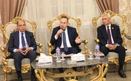 افتتاح منشآت جامعية وصحية وخدمية جديدة في جامعة المنيا برئاسة قنصوة