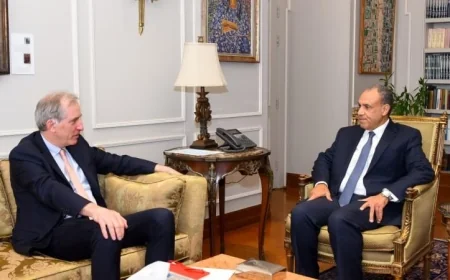 وزير الخارجية يتناول مع الممثل الأوروبي آخر مستجدات الأوضاع في فلسطين