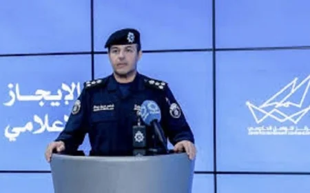 الداخلية الكويتية تسجل 59 بلاغا عن سقوط شظايا جراء عمليات الاعتراض الدفاعي