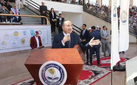 وزير التعليم العالي يشارك في اختتام ملتقى الحضارات بجامعة المنيا