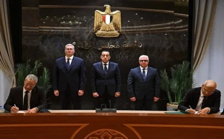 مدبولي يوقع عقد شراكة تاريخي بين إندوراما وفوسفات مصر لتعزيز الصناعة الوطنية