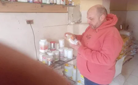 حملات تفتيش مكثفة من الزراعة على مراكز بيع المستحضرات البيطرية للحفاظ على سلامة الثروة الحيوانية