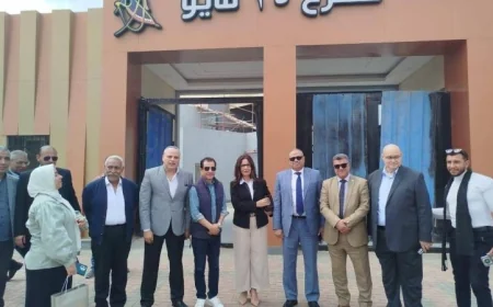 وزيرة الثقافة تزور مسرح وسيرك 15 مايو استعداداً للافتتاح المنتظر الشهر المقبل