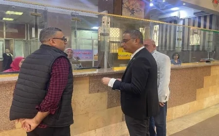 محافظ الجيزة يقوم بجولة تفقدية في المركز التكنولوجي بحي العمرانية لتعزيز الخدمات المحلية
