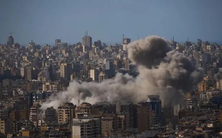 غارات إسرائيلية عنيفة على النبطية تسفر عن 19 شهيدا و71 جريحا خلال 10 دقائق