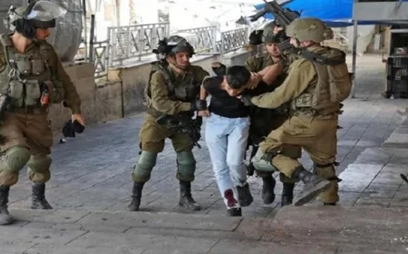 اعتقال عدد من الفلسطينيين خلال اقتحام الاحتلال الإسرائيلي لسلواد شرق رام الله
