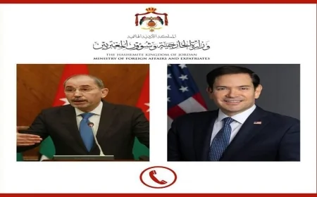 وزير الخارجية الأردني يناقش مع نظيره الأمريكي سبل التوصل إلى وقف إطلاق النار في لبنان