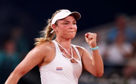 فيكيتش الكرواتية تتأهل للدور نصف النهائي في بطولة لينز للتنس