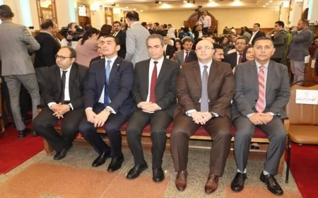 محافظ القليوبية يشارك في احتفالية عيد القيامة المجيد بالكنيسة الإنجيلية في مصر الجديدة