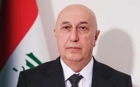 نزار ئاميدي يتولى رئاسة جمهورية العراق بعد فوزه الانتخابي