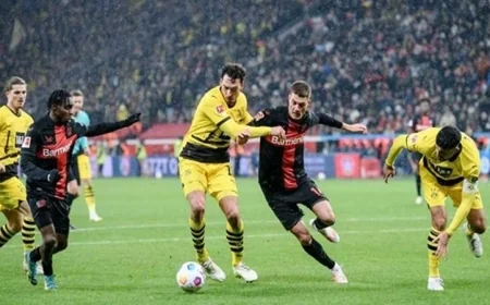 ليفركوزن يحقق فوزاً مثيراً على دورتموند بهدف أندريتش في الدوري الألماني