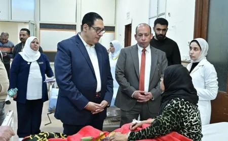 رئيس جامعة القاهرة يؤكد انتظام الرعاية الطبية لمرضى مستشفى الاستقبال والطوارئ