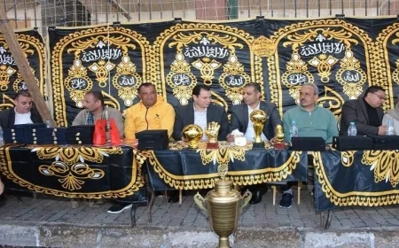 تكريم رائع لفريق كرة اليد بمركز شباب دملو بالقليوبية بحضور الفرماوي