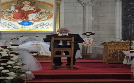 سفير مصر في باريس يهنئ أقباط فرنسا بعيد القيامة برسالة من الرئيس السيسي