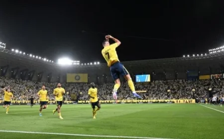 النصر يحقق فوزاً ساحقاً على الأخدود بهدفين في دوري المحترفين السعودي