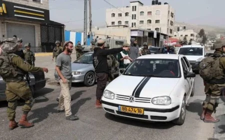 مستعمرون يعتدون على سيارات الفلسطينيين في شمال شرق القدس