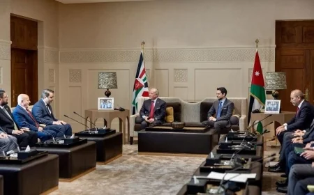 الملك عبدالله يعبر عن دعم الأردن لاستقرار سوريا ويؤكد على أهمية تعزيز التكامل العربي