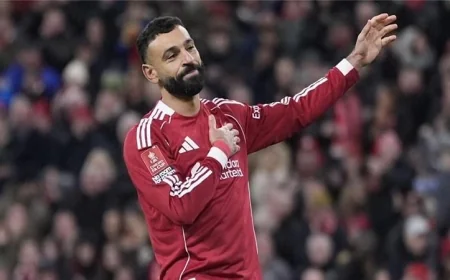 محمد صلاح يتألق مع ليفربول ويسجل أهدافا رائعة في مباراة فولهام بالدوري الإنجليزي
