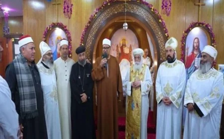 مراكز الإصلاح تستضيف رجال الدين المسيحي للاحتفال بعيد القيامة مع النزلاء