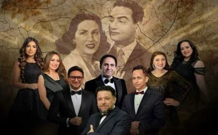 الخميس في أوبرا الإسكندرية روائع محمد فوزي وليلى مراد بأداء مميز من الموسيقى العربية