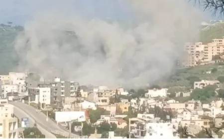 تصعيد عسكري إسرائيلي يشمل قصفاً وغارات جوية على بلدات الجنوب اللبناني
