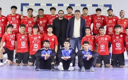 منتخب مصر لكرة اليد تحت 2008 يحقق فوزاً مستحقاً على مقدونيا في بطولة البحر المتوسط