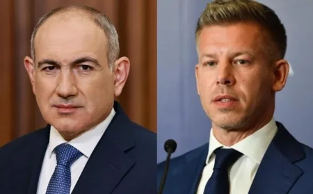 رئيس وزراء أرمينيا يرسل تهانيه لبيتر ماجيار بفوزه البارز في الانتخابات البرلمانية المجرية