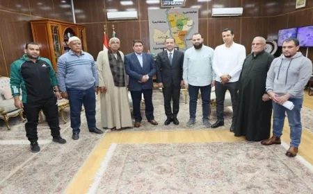 محافظ المنوفية يلتقي أهالي منشية دملو للاستماع لشكاواهم وحل مشاكلهم