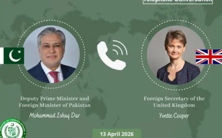 باكستان وبريطانيا تتعاونان لمناقشة آخر مستجدات مفاوضات واشنطن وطهران
