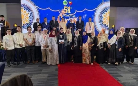 وزير الأوقاف يشارك في الحفل الختامي للمسابقة الوطنية لحفظ وتلاوة القرآن الكريم في الفلبين