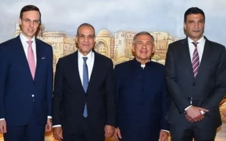 وزير الخارجية يجتمع مع رئيس جمهورية تتارستان لتعزيز أوجه التعاون الثنائي