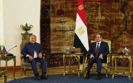 الرئيس السيسي يؤكد على عمق العلاقات الاستراتيجية بين مصر وروسيا الاتحادية في صور جديدة