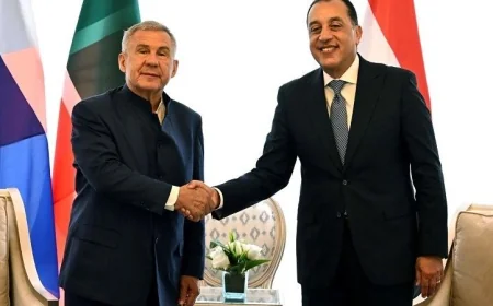 مدبولي يؤكد أهمية تعزيز علاقات الشراكة مع روسيا الاتحادية