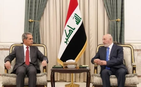 القضاء الأعلى في العراق يناقش مع رئيس الجمهورية ضرورة تسريع تشكيل الحكومة الجديدة