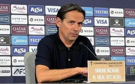 رئيس الهلال السعودي يعترف بعدم استحقاق التأهل ويؤكد عدم تقييم إنزاجي قبل القرار النهائي