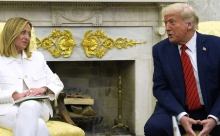 ترامب يهاجم مواقف ميلوني بشأن الحرب مع إيران