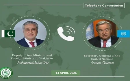 جوتيريش يشيد بدور باكستان الفعال في تعزيز محادثات السلام الإيرانية