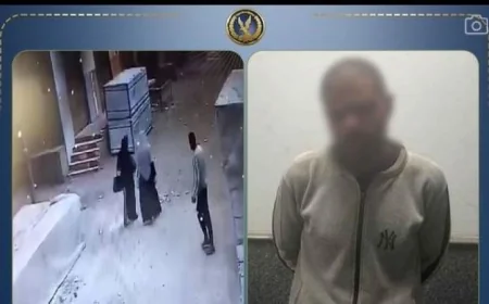 إلقاء القبض على معتدٍ قام بضرب سيدتين في شارع بالدقهلية