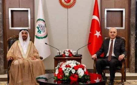 رئيس البرلمان العربي يلتقي بتركيا لتعزيز العلاقات البرلمانية العربية التركية