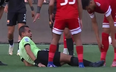 أبوريدة يؤكد توفير رعاية طبية متكاملة لمصطفى الشهدي بعد إصابته في الرباط الصليبي