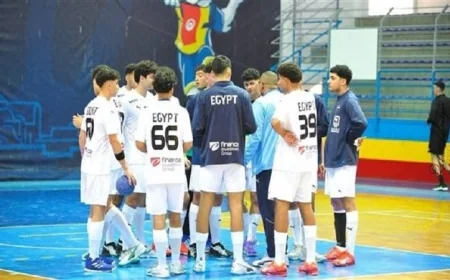 ناشئو يد مصر 2008 يحققون انتصاراً كبيراً على رومانيا ويواصلون تألقهم في بطولة البحر المتوسط