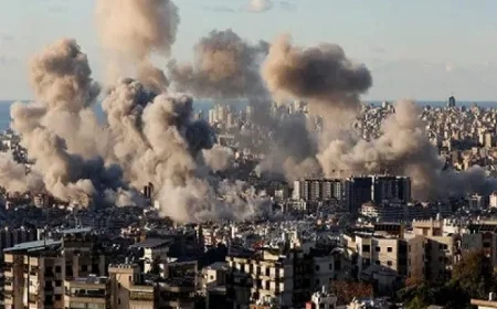 غارات جوية إسرائيلية تضرب بلدات جنوب لبنان وتؤدي إلى مقتل شخص في عين بعال