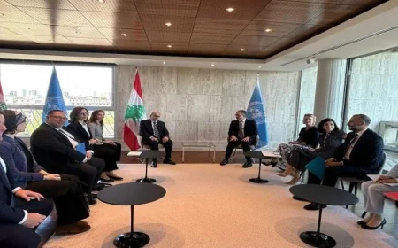 نواف سلام يشيد بدعم اليونسكو للبنان ويؤكد أهمية تفعيل خطة الطوارئ