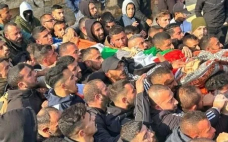 استشهاد شاب فلسطيني بعد إصابته برصاص المستوطنين في رام الله